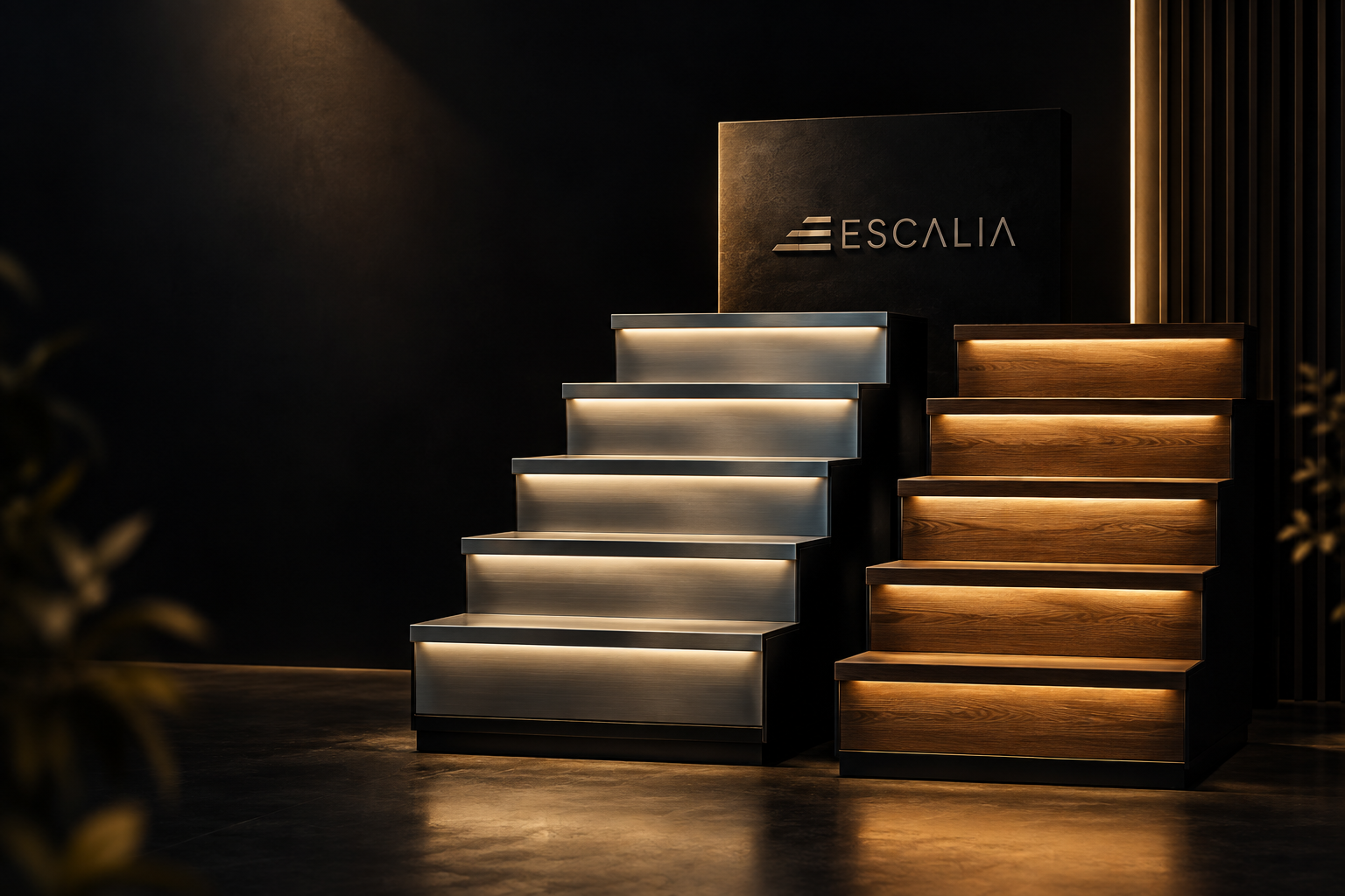 Modules Escalier Acier et Bois Escalia